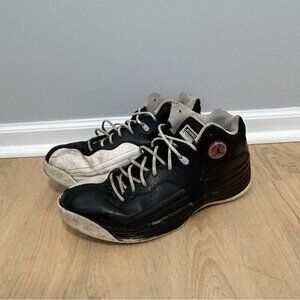 Nike Jordan Jumpman Team 1 Black White Men's Athletic Basketball Shoes Size 13
